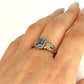 GOLD DEAL | 9ct Gold Azure Whispers Sapphire & Diamond Ring Valuation $2,250