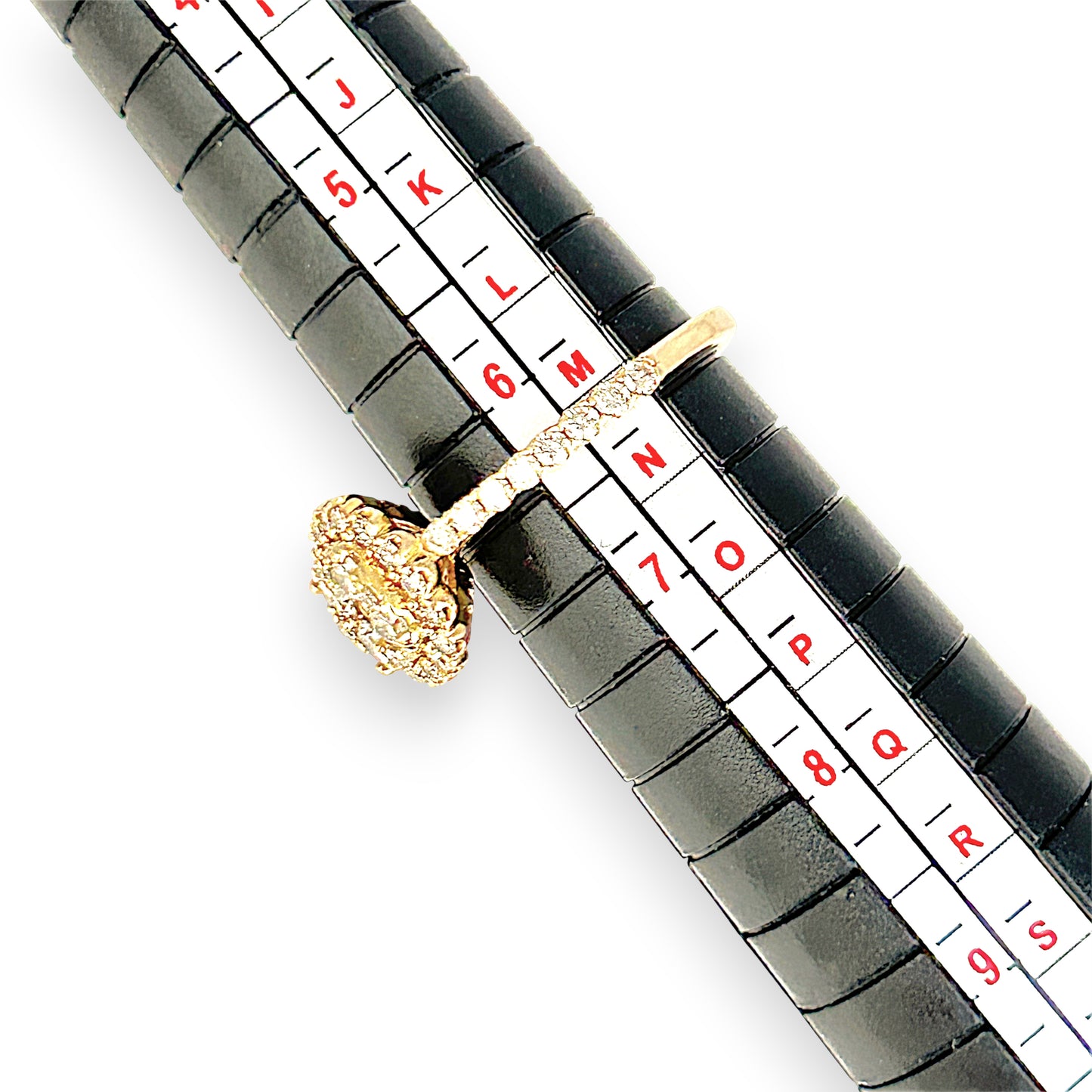 GOLD DEAL | 9ct Gold Lustre Crown 1.00ct Diamond Halo Ring Valuation $3,400