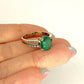 GOLD DEAL | 9ctGold Verdant Embrace – Emerald 1.89ct. Ring.Valuation $3,650