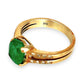 GOLD DEAL | 9ctGold Verdant Embrace – Emerald 1.89ct. Ring.Valuation $3,650