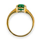 GOLD DEAL | 9ctGold Verdant Embrace – Emerald 1.89ct. Ring.Valuation $3,650