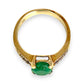 GOLD DEAL | 9ctGold Verdant Embrace – Emerald 1.89ct. Ring.Valuation $3,650