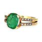 GOLD DEAL | 9ctGold Verdant Embrace – Emerald 1.89ct. Ring.Valuation $3,650