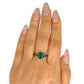 GOLD DEAL | 9ctGold Verdant Embrace – Emerald 1.89ct. Ring.Valuation $3,650