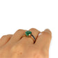 GOLD DEAL | 9ctGold Verdant Embrace – Emerald 1.89ct. Ring.Valuation $3,650