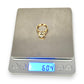 GOLD DEAL | FLASH SALE 18ct (18K) Y/W Gold Diamond 0.63ct Vintage Cluster Dress 1997 Ring