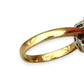 XMAS DEAL | 10kt Gold Michael Hill Blue Radiance Halo Ring Valuation $2,990
