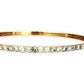 XMAS DEAL | 14kt Gold Solstice Diamond Bangle Michael Hill Valuation $11,500