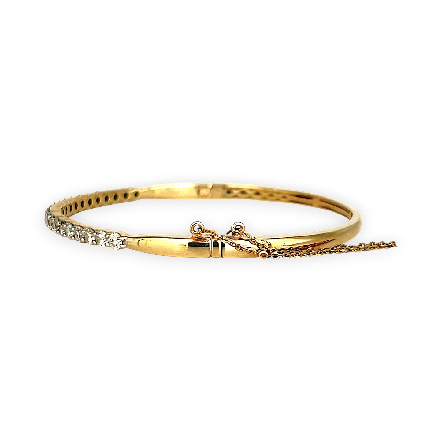 XMAS DEAL | 14kt Gold Solstice Diamond Bangle Michael Hill Valuation $11,500