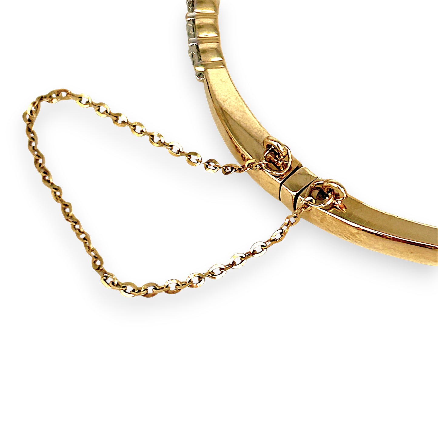 XMAS DEAL | 14kt Gold Solstice Diamond Bangle Michael Hill Valuation $11,500