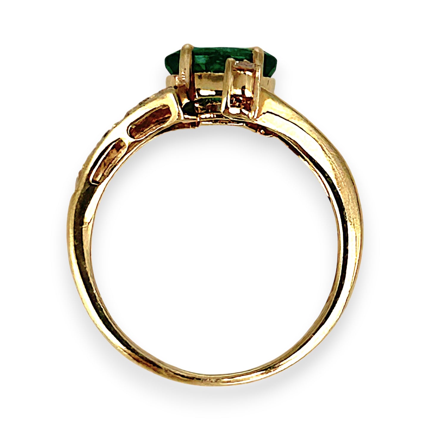 XMAS DEAL | 14kt Gold Verdant Embrace Ring Valuation $4,100