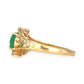XMAS DEAL | 14kt Gold Verdant Embrace Ring Valuation $4,100