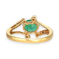 XMAS DEAL | 14kt Gold Verdant Embrace Ring Valuation $4,100