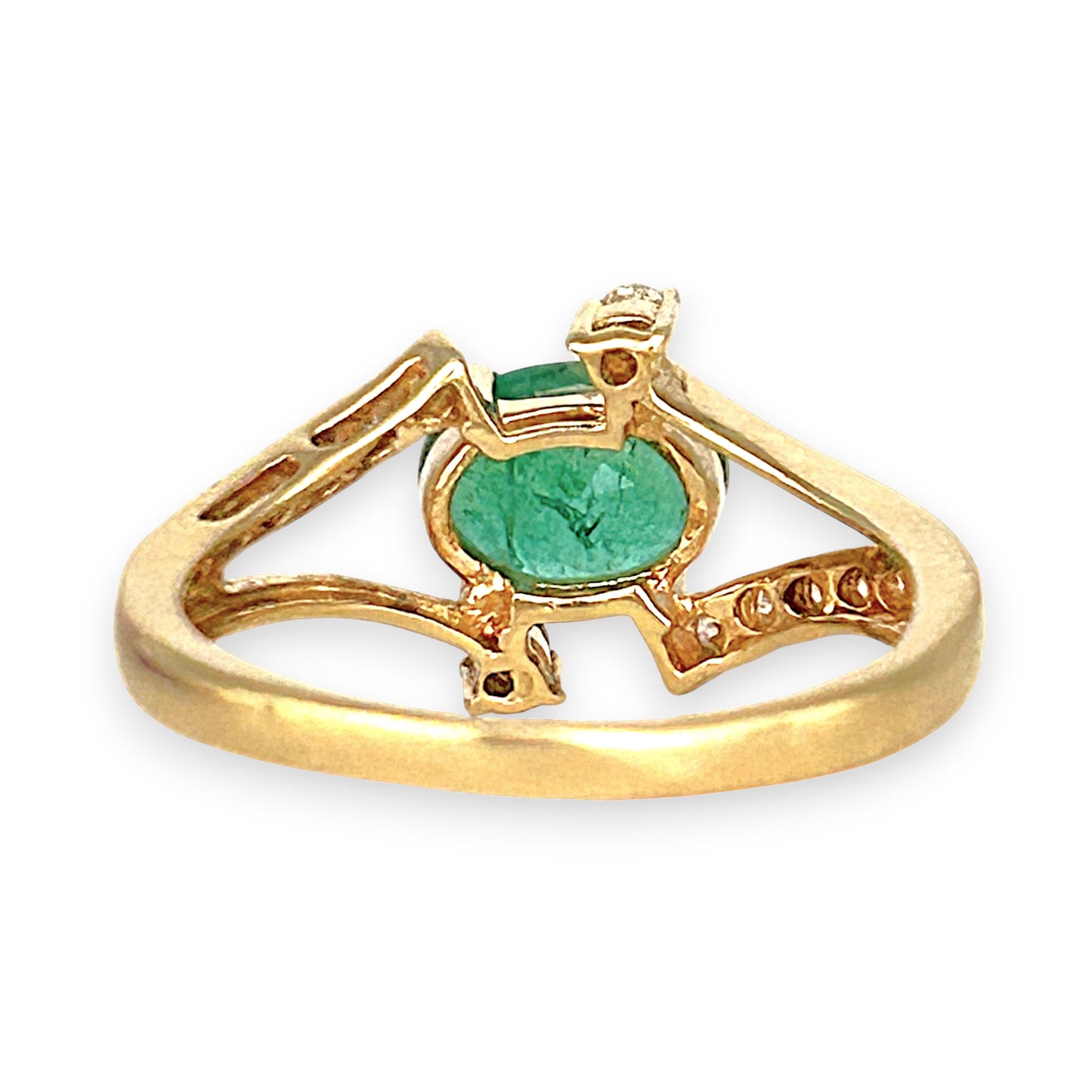 XMAS DEAL | 14kt Gold Verdant Embrace Ring Valuation $4,100