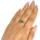 XMAS DEAL | 14kt Gold Verdant Embrace Ring Valuation $4,100