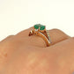 XMAS DEAL | 14kt Gold Verdant Embrace Ring Valuation $4,100