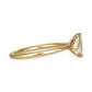 GOLD DEAL | 9ct Gold Raidance Duo Curve Diamond Ring Size L, TDW 0.62ct.
