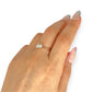 GOLD DEAL | 9ct Gold Raidance Duo Curve Diamond Ring Size L, TDW 0.62ct.