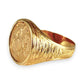 GOLD DEAL | FLASH SALE 22ct (22K) Half Soveriegn 18ct (18K) Gold Ring Valuation $7,300