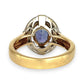 XMAS DEAL | 18kt Gold Twilight Bloom Tanzanite Ring Valuation $7,450