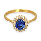 XMAS DEAL | 18kt Gold Midnight Radiance  Ring Valuation: $3,700