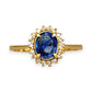 XMAS DEAL | 18kt Gold Midnight Radiance  Ring Valuation: $3,700