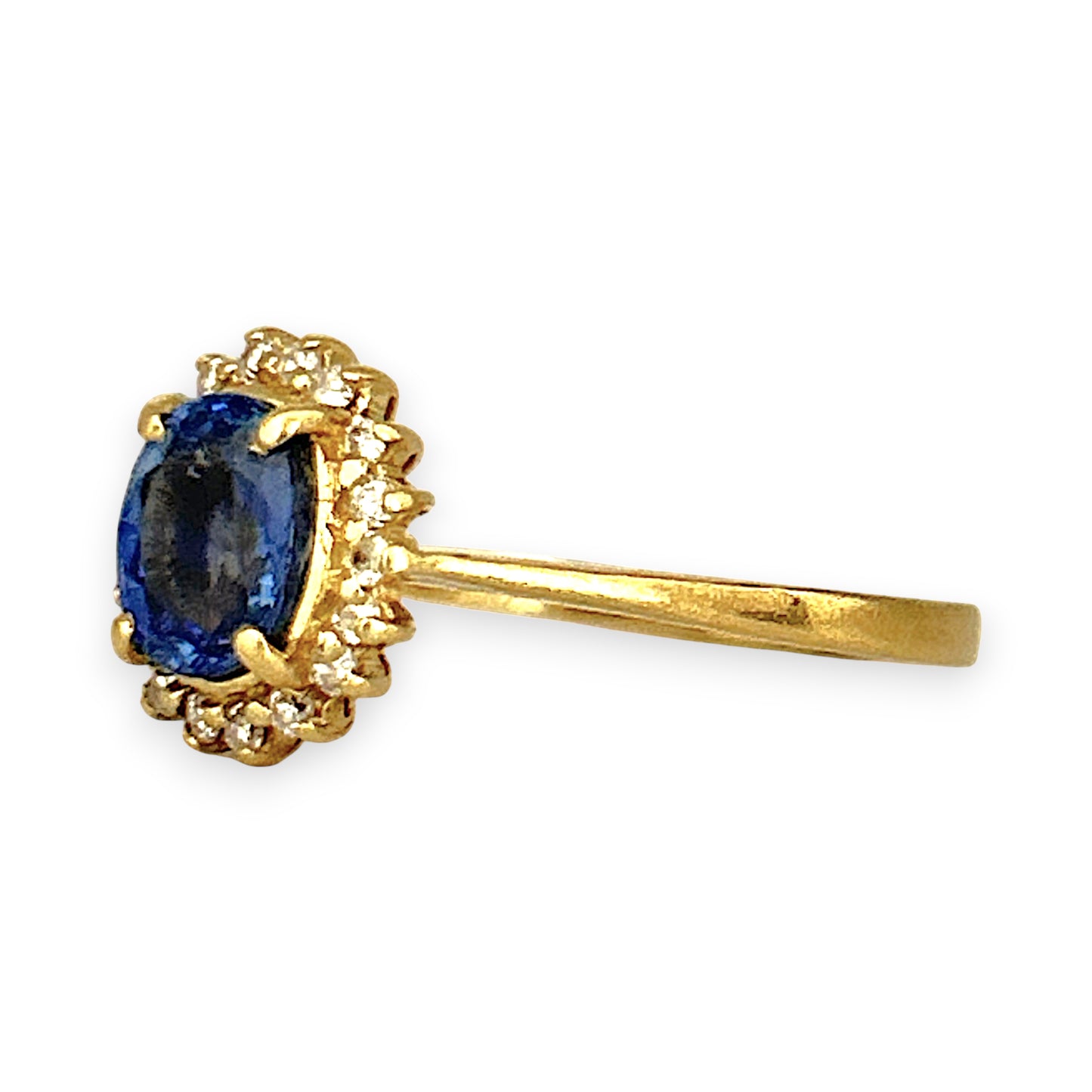 XMAS DEAL | 18kt Gold Midnight Radiance  Ring Valuation: $3,700