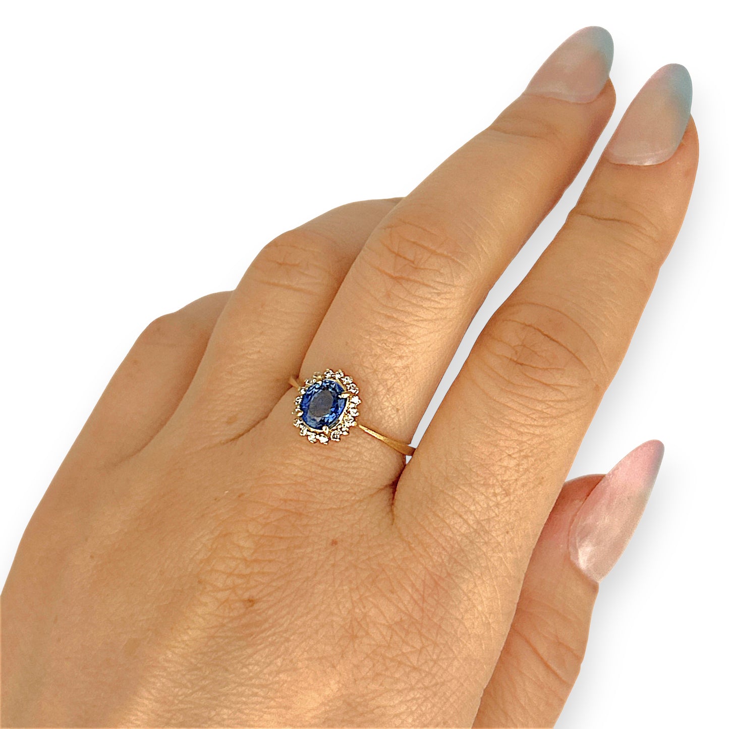 XMAS DEAL | 18kt Gold Midnight Radiance  Ring Valuation: $3,700