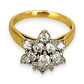 XMAS DEAL | 18kt Gold Golden Bloom Diamond Ring Valuation: $8,000