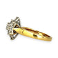 XMAS DEAL | 18kt Gold Golden Bloom Diamond Ring Valuation: $8,000