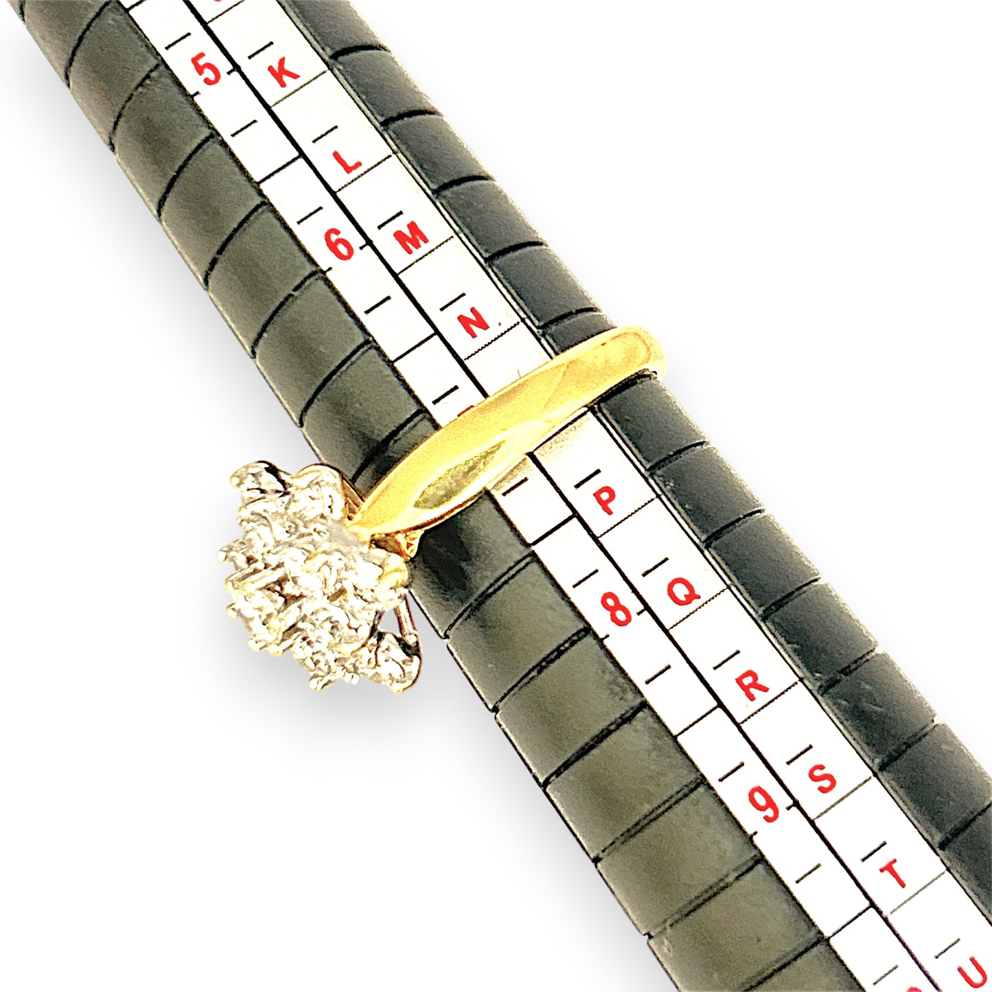 XMAS DEAL | 18kt Gold Golden Bloom Diamond Ring Valuation: $8,000