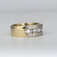 GOLD DEAL | 9kt Gold Trinity Radiance 1.07ct Diamond Band Valuation $4,700