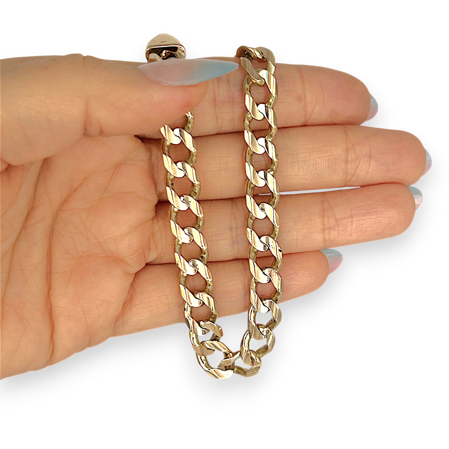 XMAS DEAL | 10kt Gold Classic Curb Luxe Bracelet by Michael Hill Valuation $9,100
