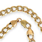 GOLD DEAL | 10ct (10k) Gold Refurbished Classic Curb Luxe Bracelet by Michael Hill 26cm