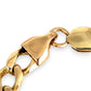 GOLD DEAL | 10ct (10k) Gold Refurbished Classic Curb Luxe Bracelet by Michael Hill 26cm