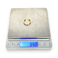 GOLD DEAL | 18ct (18K) Gold Pink Sapphire & Diamond Ring Size K1/2