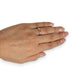 GOLD DEAL | 18ct (18K) Gold Pink Sapphire & Diamond Ring Size K1/2