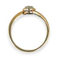 GOLD DEAL | 9ct Gold Étoile Cluster Ring TDW 0.25ct. Size O