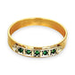 GOLD DEAL | 9ct Y/W Gold Verdant Harmony Ring Size O