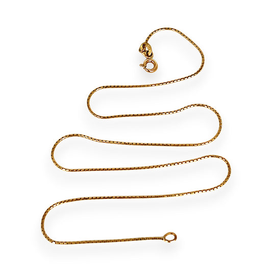 GOLD DEAL | 18ct Gold Refurbished Luxe Snake Chain 37.5cm