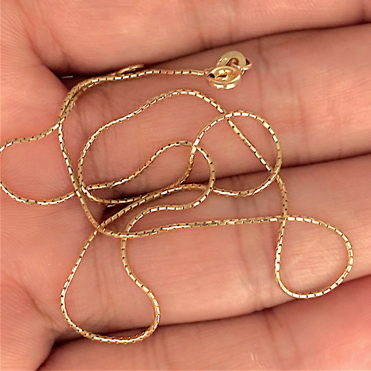 XMAS DEAL | 18kt Gold Refurbished Luxe Snake Chain 37.5cm