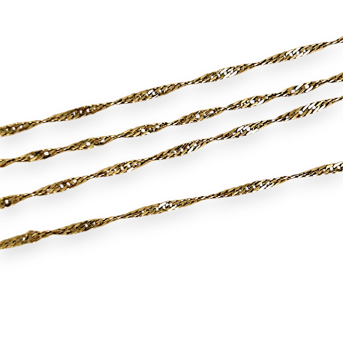 GOLD DEAL | 18ct Gold Singapore Chain 57cm