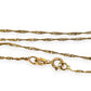 GOLD DEAL | 18ct Gold Singapore Chain 57cm