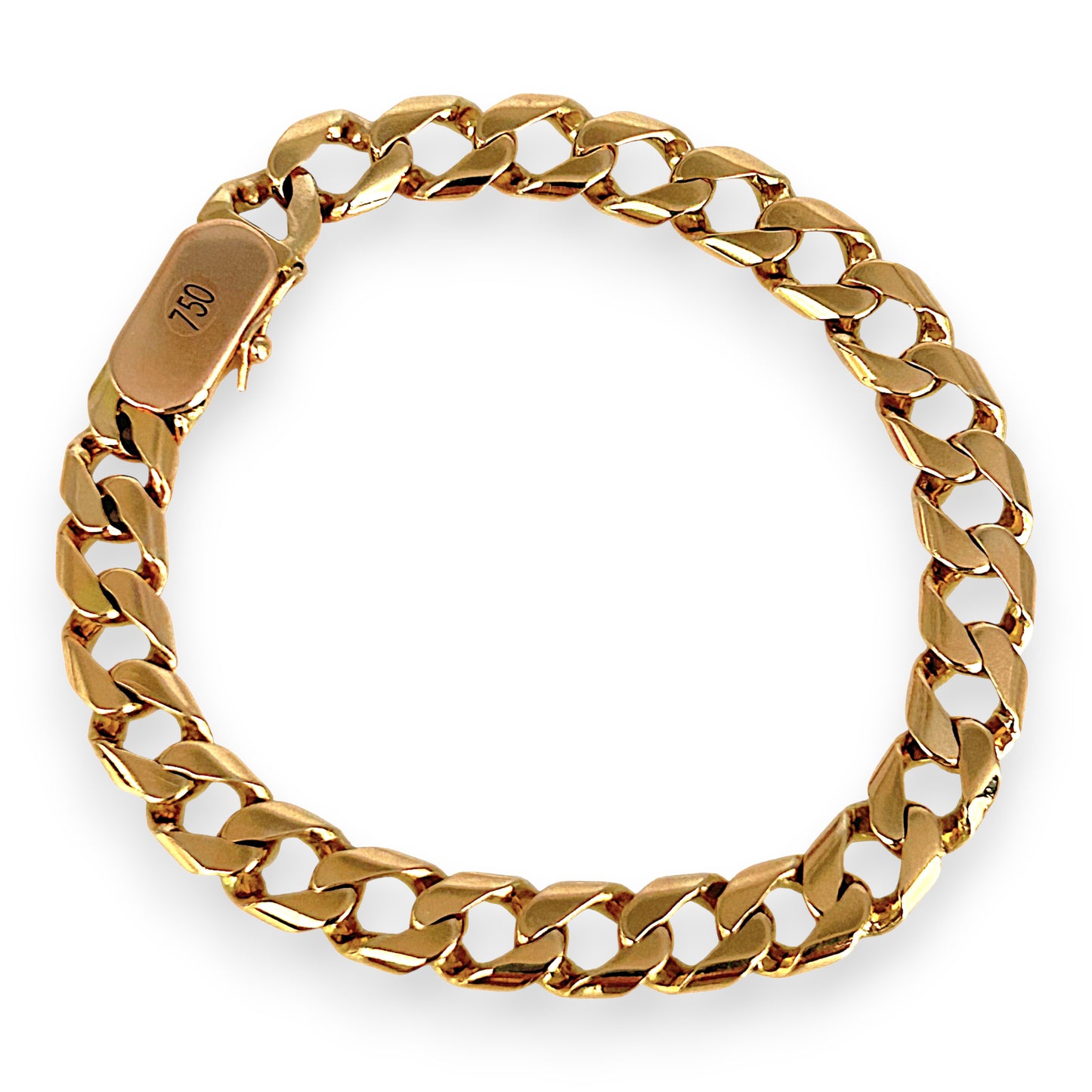 XMAS DEAL | 18kt Gold Chucky Cuban Link Bracelet Valuation $14,000