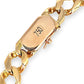 XMAS DEAL | 18kt Gold Chucky Cuban Link Bracelet Valuation $14,000