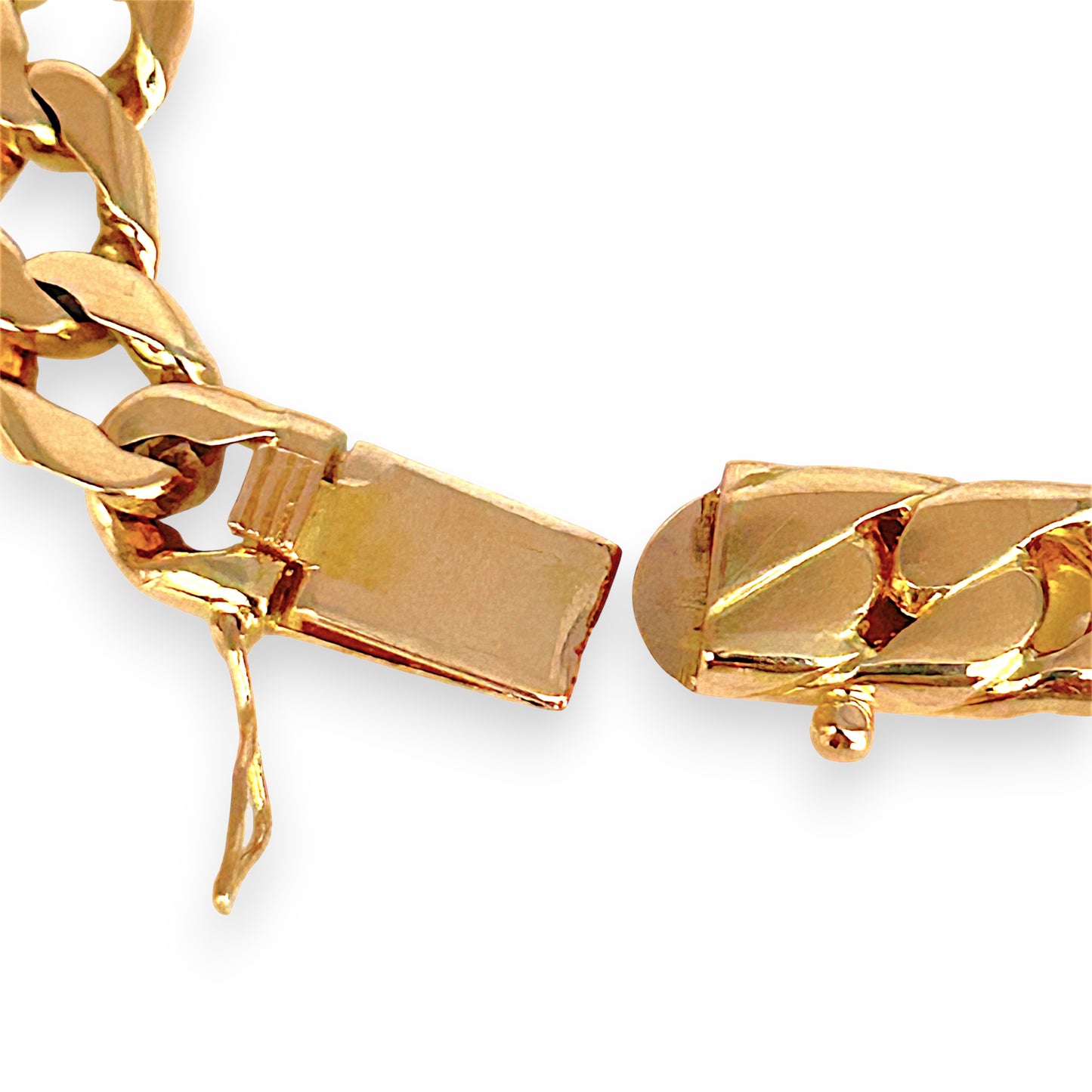 XMAS DEAL | 18kt Gold Chucky Cuban Link Bracelet Valuation $14,000