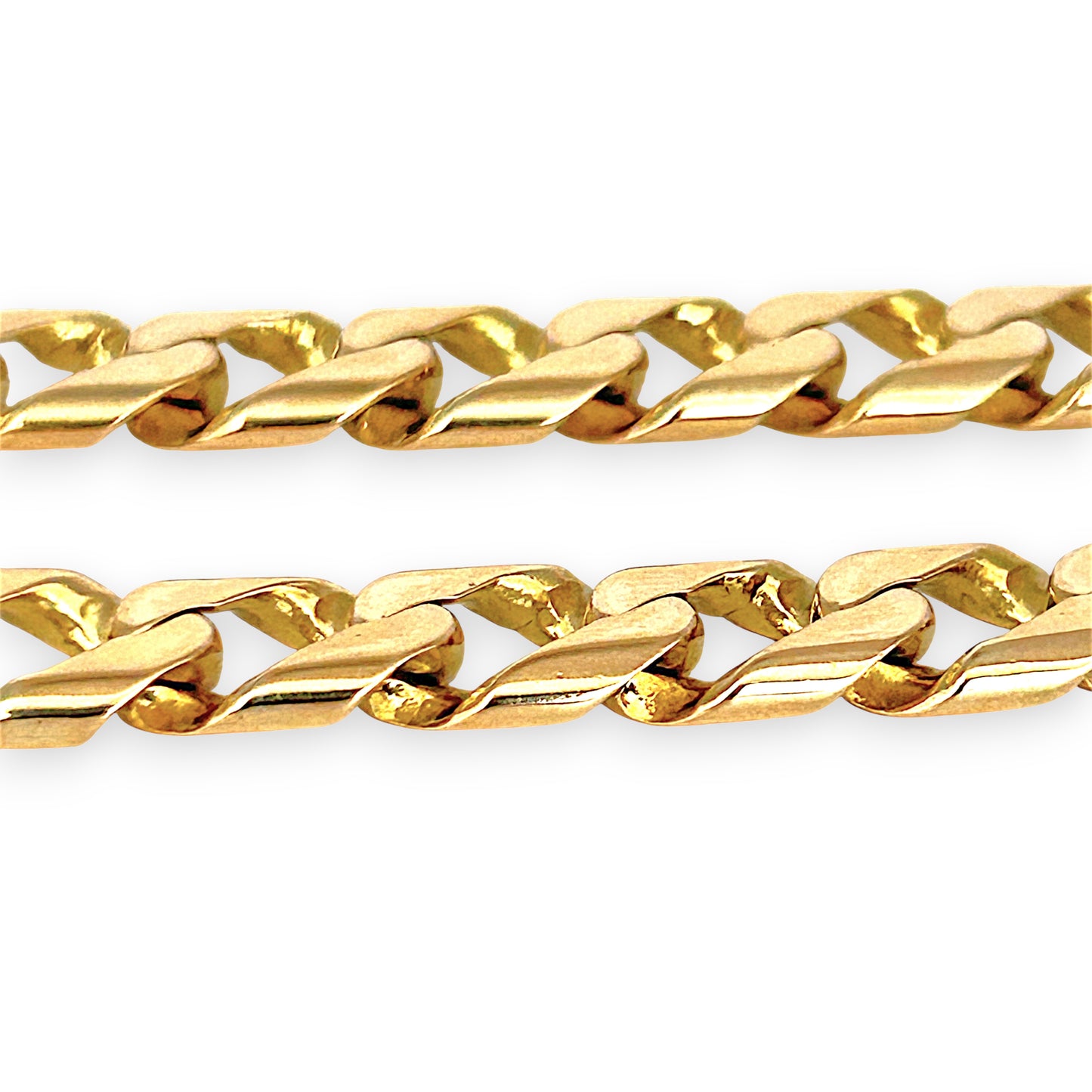 XMAS DEAL | 18kt Gold Chucky Cuban Link Bracelet Valuation $14,000