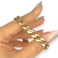 XMAS DEAL | 18kt Gold Chucky Cuban Link Bracelet Valuation $14,000