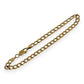 NZGD | 9ct Gold Golden Glide Curb Bracelet 17cm