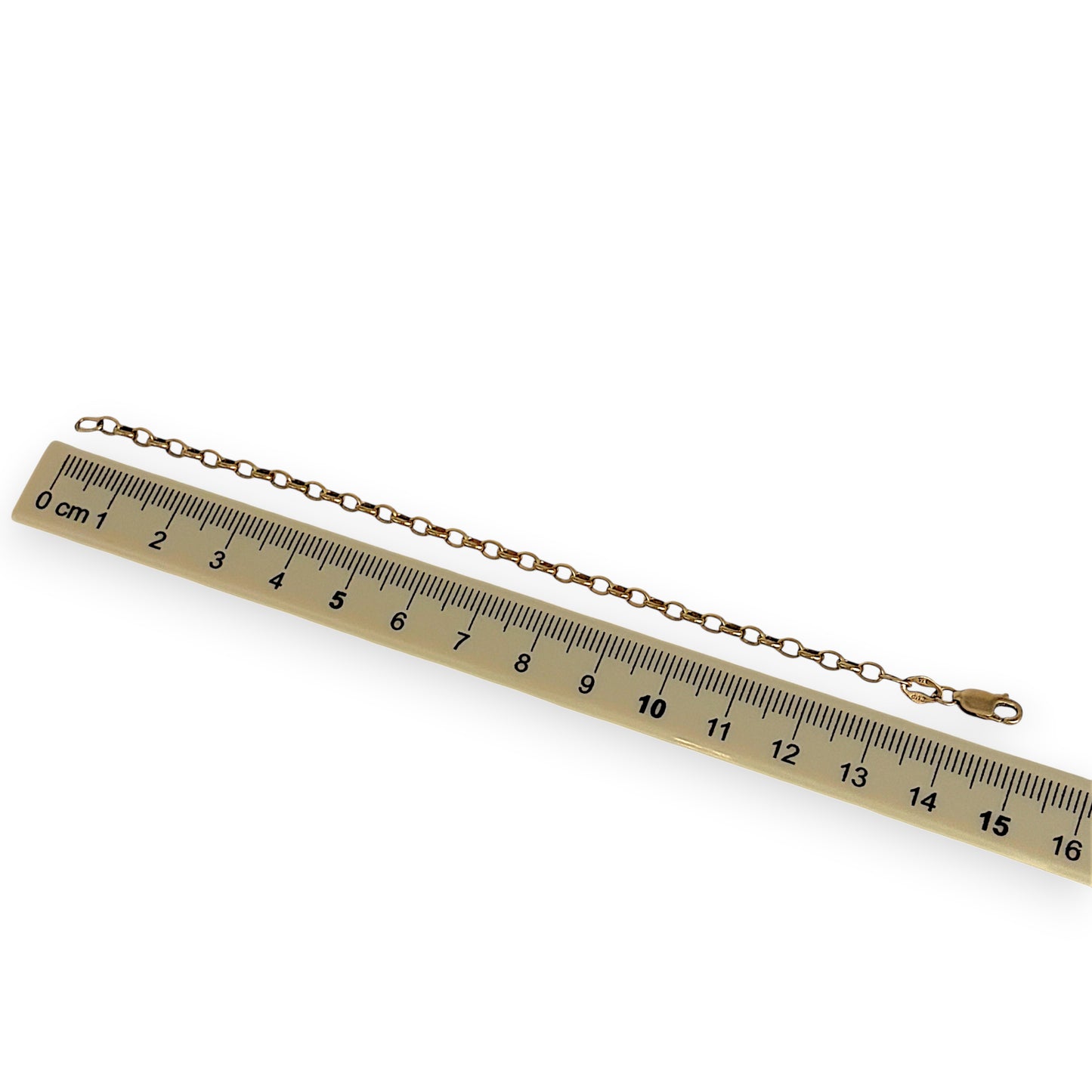 NZGD | 9ct Gold Everyday Elegance Belcher Bracelet 15cm